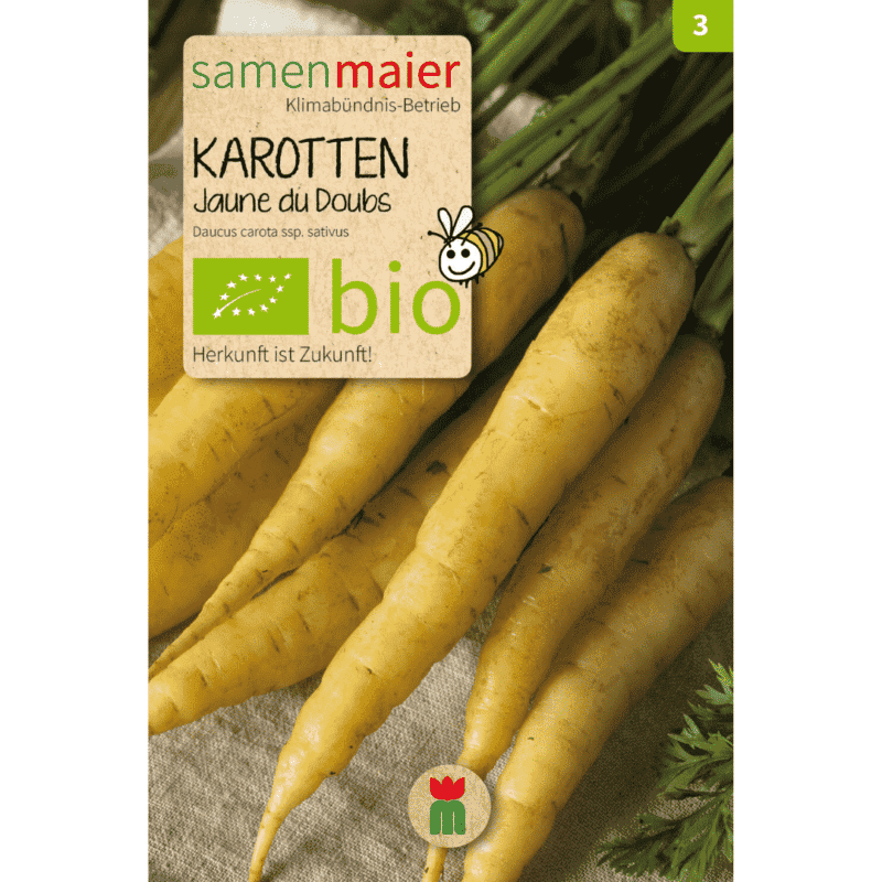 Bio Karotten Samen Jaune du Doubs von Samen Maier